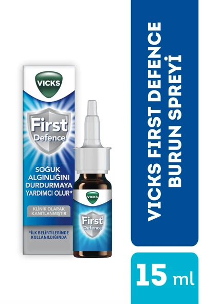 Vicks First Defence Burun Spreyi 15 ml ürün görseli 1