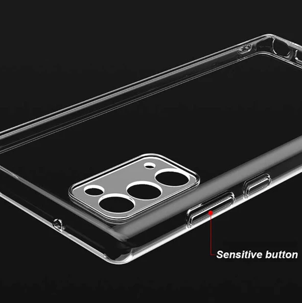 Galaxy Note 20 Kılıf Zore İmax Silikon - Resim 4
