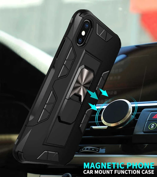 Apple iPhone X Kılıf Zore Volve Kapak - Resim 6