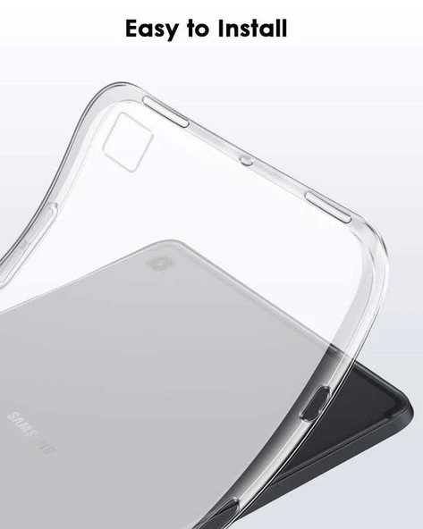 Galaxy T720 Tab S5E Kılıf Zore Tablet Süper Silikon Kapak ürün görseli 1