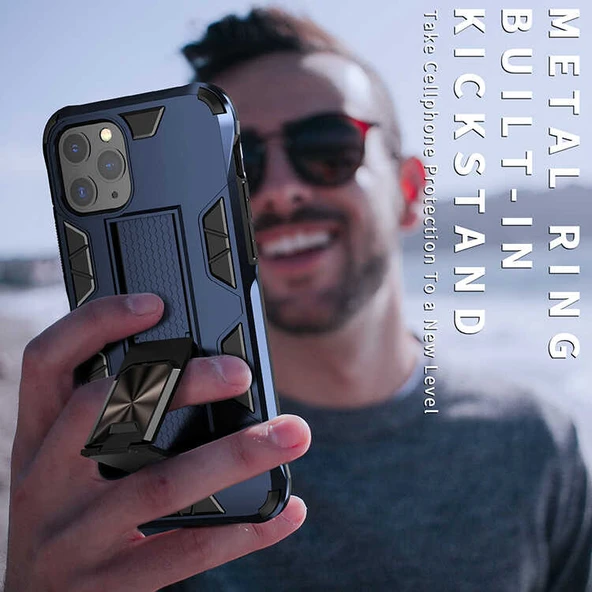 Apple iPhone 11 Pro Max Kılıf Zore Volve Kapak - Resim 11