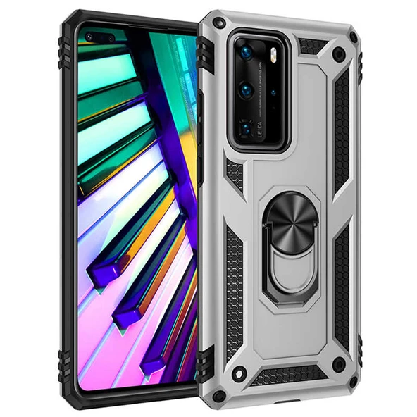 Huawei P40 Pro Kılıf Zore Vega Kapak ürün görseli 1