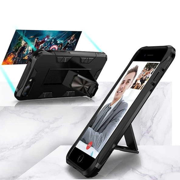 Apple iPhone 6 Plus Kılıf Zore Volve Kapak - Resim 10