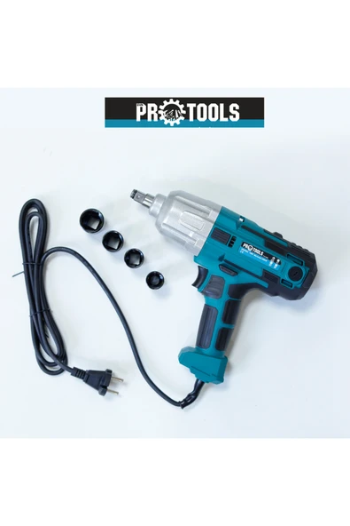 GVN PROTOOLS Profesyonel Elektrikli Somun Sökme & Takma Makinesi | 4 Lokma Uç Dahil | 600 Nm - 700 W ürün görseli 1