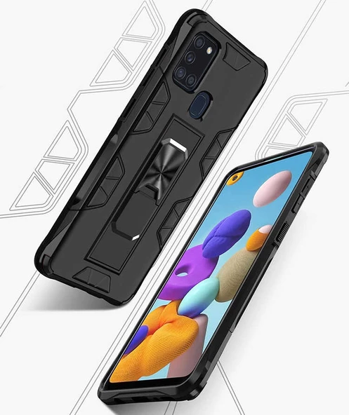 Galaxy A21S Kılıf Zore Volve Kapak - Resim 2