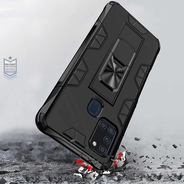Galaxy A21S Kılıf Zore Volve Kapak - Resim 8