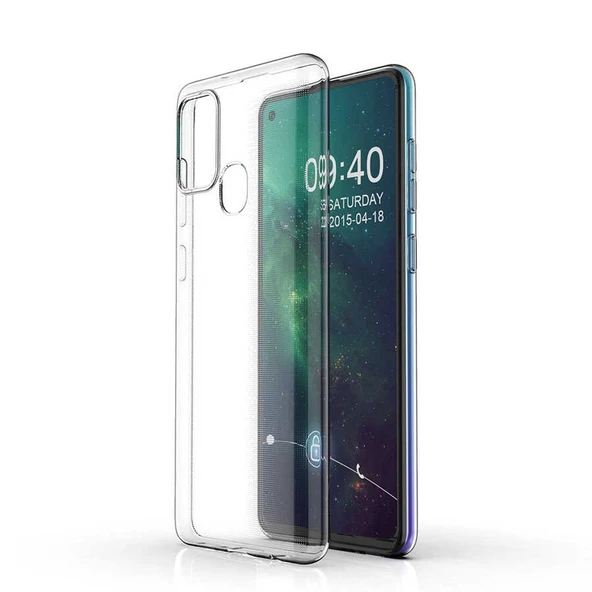 Galaxy A21S Kılıf Zore Süper Silikon Kapak ürün görseli 1