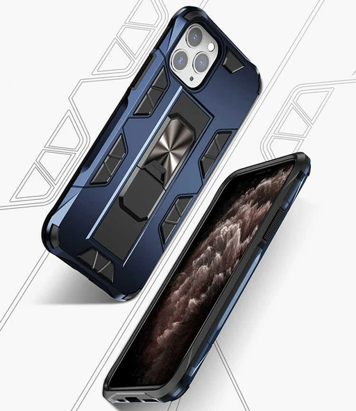 Apple iPhone 11 Pro Max Kılıf Zore Volve Kapak - Resim 3