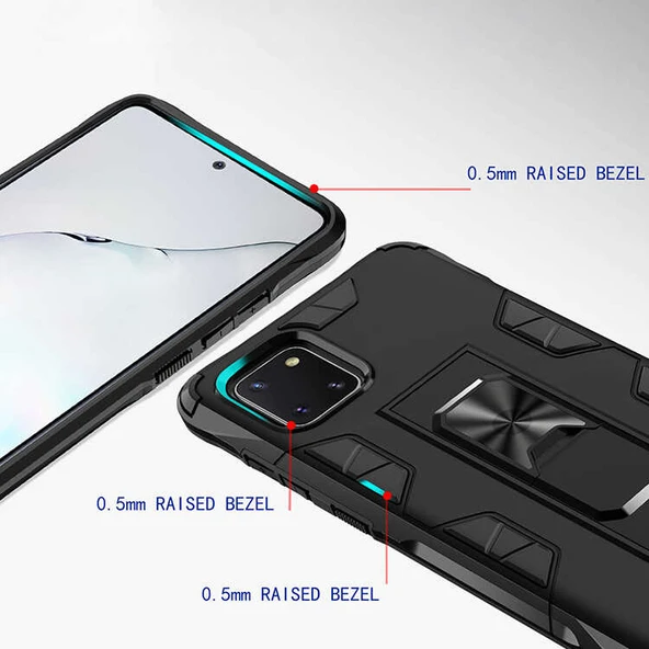 Galaxy A81 (Note 10 Lite) Kılıf Zore Volve Kapak - Resim 6