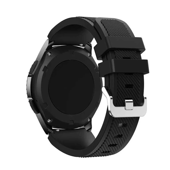 Gear S3 (22mm) KRD-18 Silikon Kordon - Resim 2