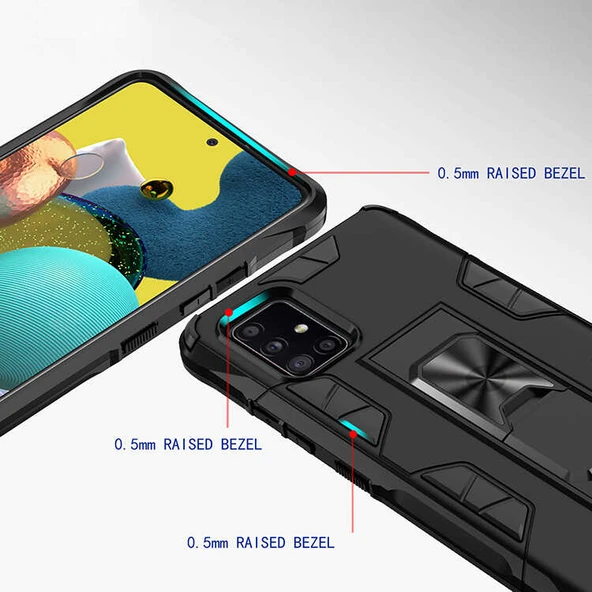 Galaxy A71 Kılıf Zore Volve Kapak - Resim 6