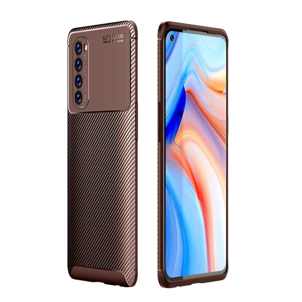 Oppo Reno 4 Pro 4G Kılıf Zore Negro Silikon Kapak ürün görseli 1
