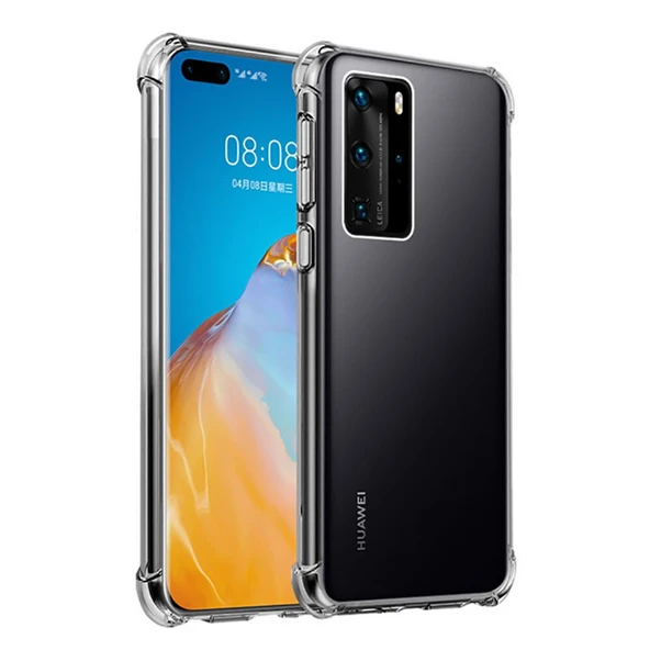 Huawei P40 Kılıf Zore Nitro Anti Shock Silikon ürün görseli 1