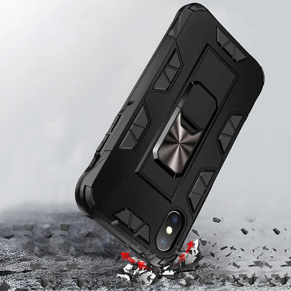 Apple iPhone X Kılıf Zore Volve Kapak - Resim 7