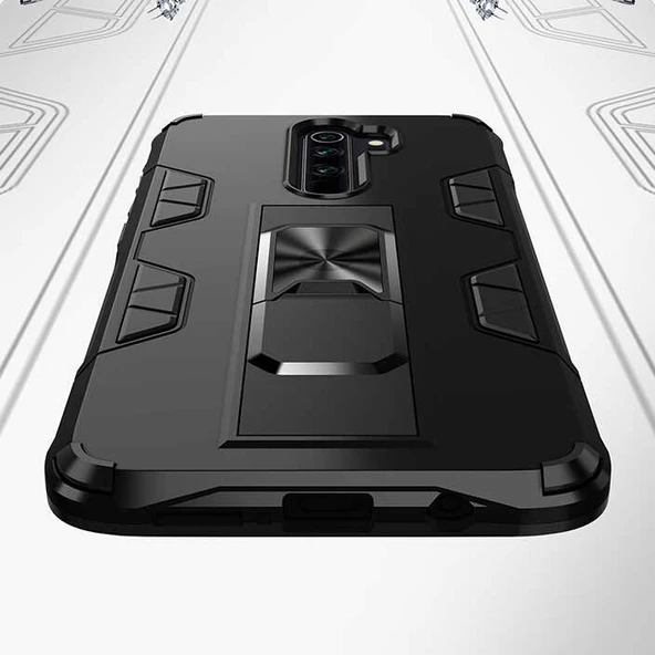 Xiaomi Redmi Note 8 Pro Kılıf Zore Volve Kapak - Resim 3