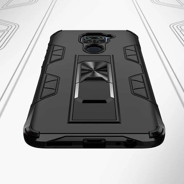 Xiaomi Redmi Note 9 Kılıf Zore Volve Kapak - Resim 4