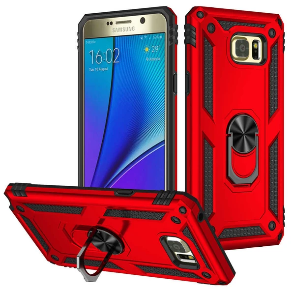 Galaxy Note 5 Kılıf Zore Vega Kapak - Resim 12