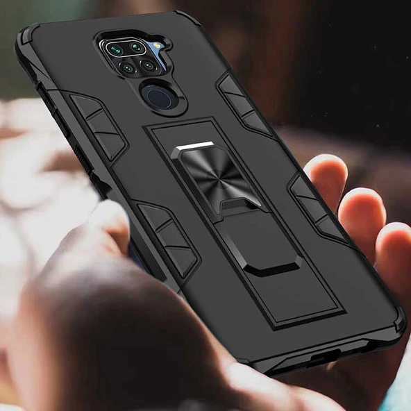 Xiaomi Redmi Note 9 Kılıf Zore Volve Kapak - Resim 6