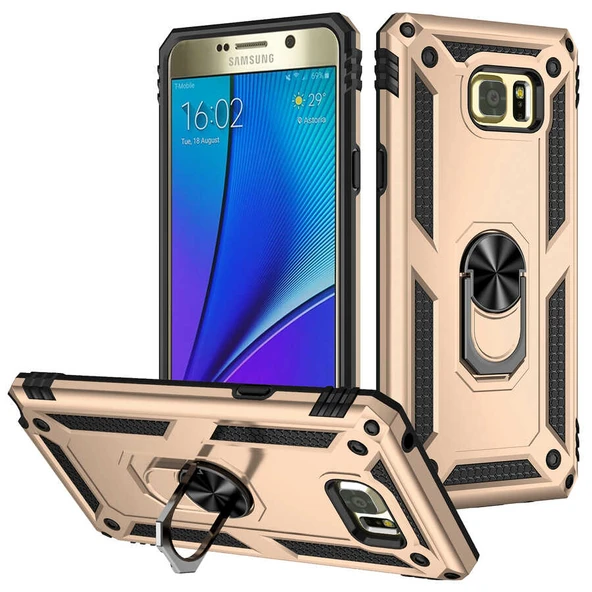 Galaxy Note 5 Kılıf Zore Vega Kapak - Resim 11