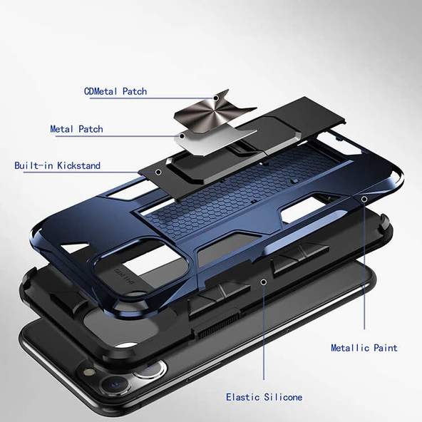 Apple iPhone 11 Kılıf Zore Volve Kapak - Resim 5