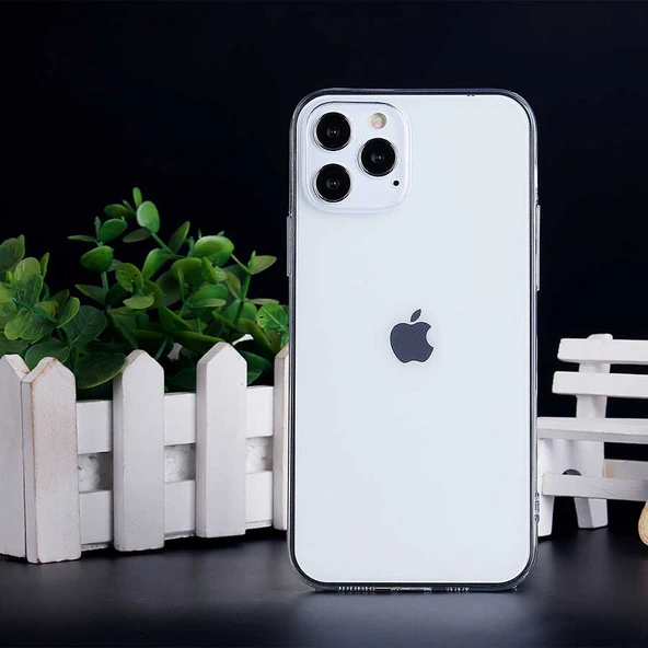 Apple iPhone 12 Pro Max Kılıf Zore İmax Silikon - Resim 4