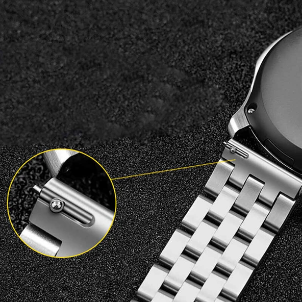 Gear S2 (20mm) KRD-20 Metal Kordon - Resim 3