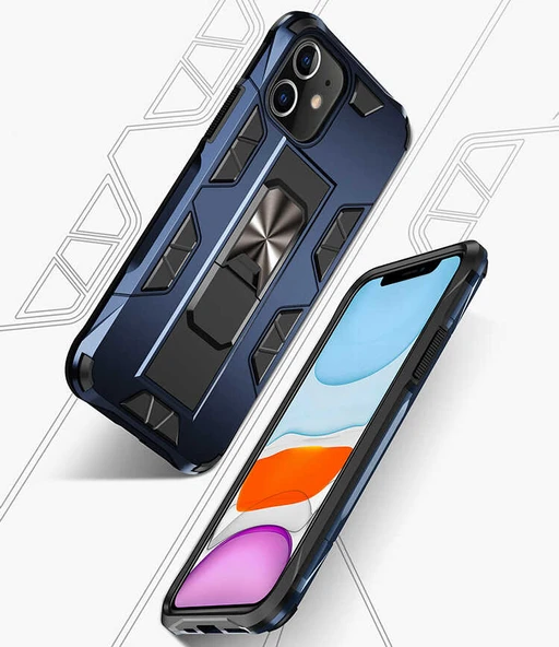 Apple iPhone 11 Kılıf Zore Volve Kapak - Resim 3