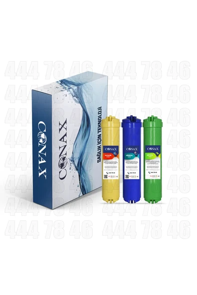 Conax 3 lü opsiyonel Orijinal Filtre Seti ürün görseli 1