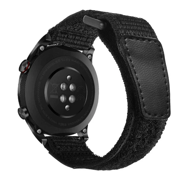 ​​Galaxy Watch 42mm (20mm) Magic Nylon Kordon - Resim 3