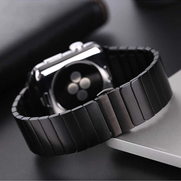 Apple Watch 42mm KRD-16 Seramik Kordon - Resim 3