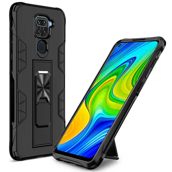 Xiaomi Redmi Note 9 Kılıf Zore Volve Kapak - Resim 12