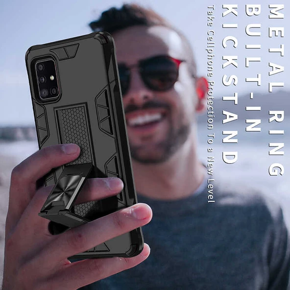 Galaxy A71 Kılıf Zore Volve Kapak - Resim 11