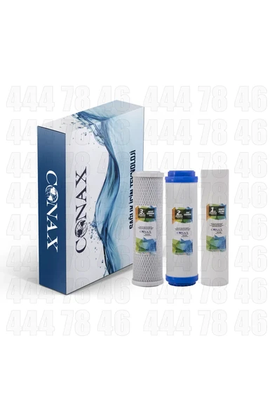 Conax Açık Kasa 3 Aşama Orijinal Filtre Seti ürün görseli 1