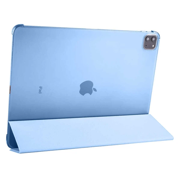 Apple iPad Pro 12.9 2020 (4.Nesil) Zore Smart Cover Standlı 1-1 Kılıf ürün görseli 1