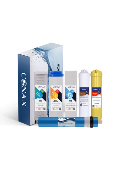 Conax Açık Kasa 6 Aşama – Crypto Membran Orijinal Filtre Seti ürün görseli 1