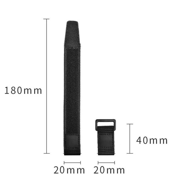 Gear S2 (20mm) Magic Nylon Kordon - Resim 2