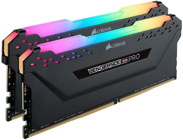Corsair Vengeance RGB Pro 16GB (2x8) 2666MHz DDR4 CL16 CMW16GX4M2A2666C16 Ram OUTLET ürün görseli 1