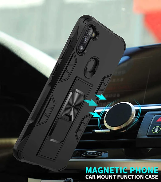 Galaxy M11 Kılıf Zore Volve Kapak - Resim 7
