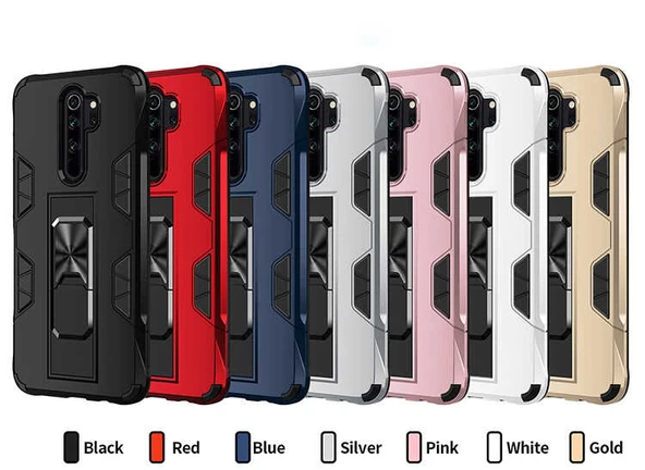 Xiaomi Redmi Note 8 Pro Kılıf Zore Volve Kapak - Resim 12