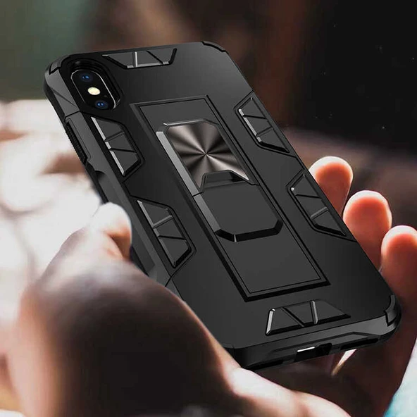 Apple iPhone X Kılıf Zore Volve Kapak - Resim 4