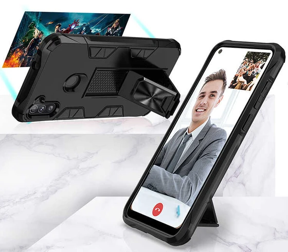 Galaxy A11 Kılıf Zore Volve Kapak - Resim 9