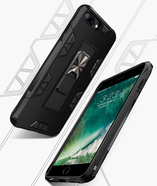 Apple iPhone 6 Plus Kılıf Zore Volve Kapak - Resim 3