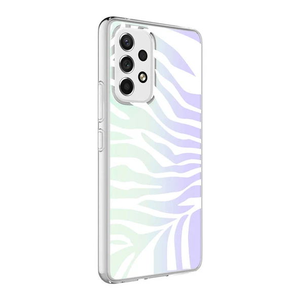 Galaxy A53 5G Kılıf Zore M-Blue Desenli Kapak ürün görseli 1