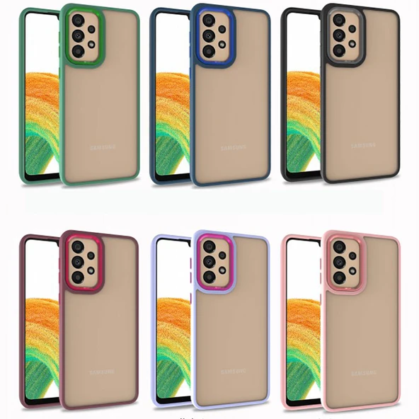 Galaxy A72 Kılıf Zore Flora Kapak - Resim 3