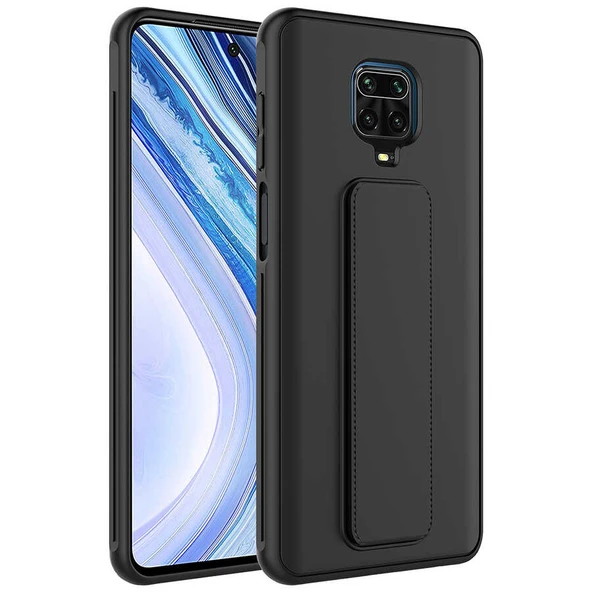 Xiaomi Redmi Note 9S Kılıf Zore Qstand Kapak ürün görseli 1