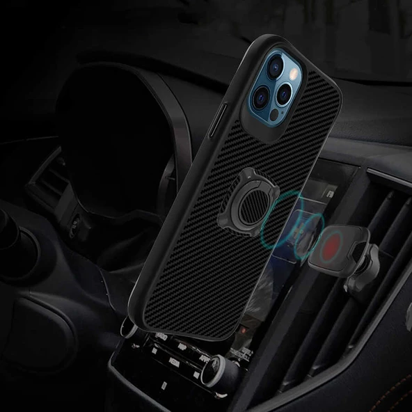 Apple iPhone 12 Pro Max Kılıf Zore Timo Kapak - Resim 6