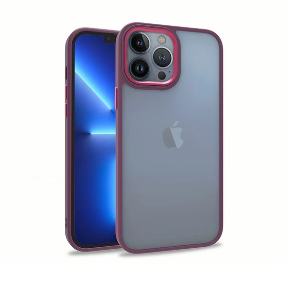 Apple iPhone 13 Pro Max Kılıf Zore Flora Kapak - Resim 4