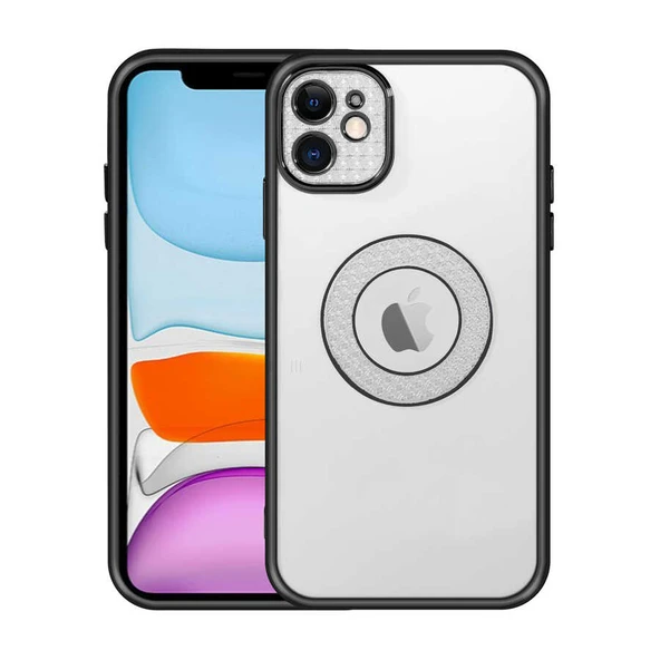 Apple iPhone 11 Kılıf Kamera Korumalı Logo Gösteren Zore Esta Kapak ürün görseli 1