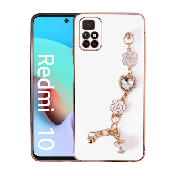 Xiaomi Redmi 10 Kılıf El Tutamaçlı Kamera Korumalı Zore Taka Silikon Kapak ürün görseli 1
