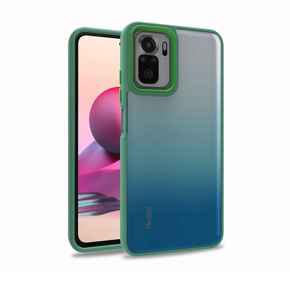 Xiaomi Redmi Note 10 Kılıf Zore Flora Kapak - Resim 5